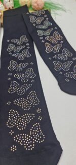 جوراب نگین کاری سه ربع ساپورتی - Image 3