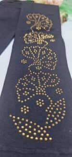 جوراب نگین کاری سه ربع ساپورتی - Image 2