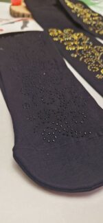 جوراب نگین کاری سه ربع ساپورتی - Image 2