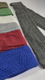 جوراب گندمی بالا زانو