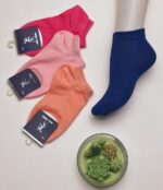 جوراب مچی نخ پنبه ی جنس اعلا،زنانه - Image 5