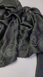 روسری نگین کاری طرح قاصدک - Image 4